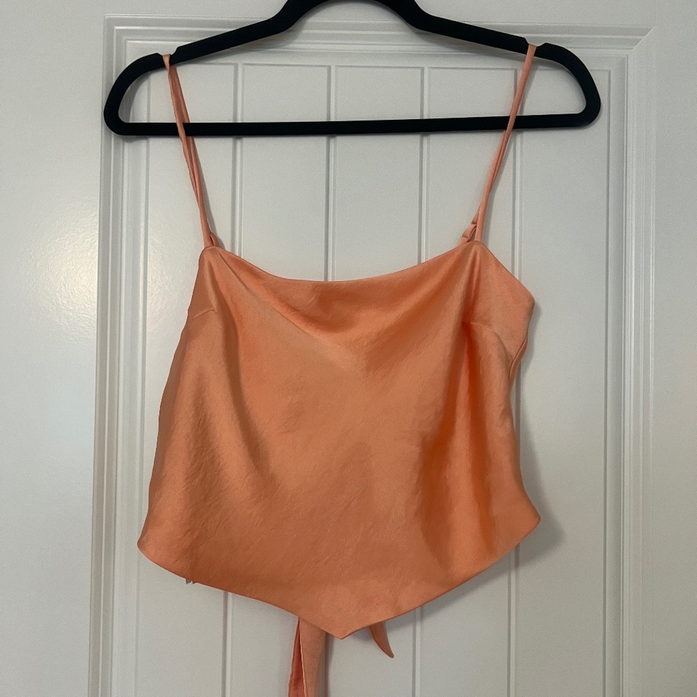 NWT Aritzia Sunday Best Satin Tank XS